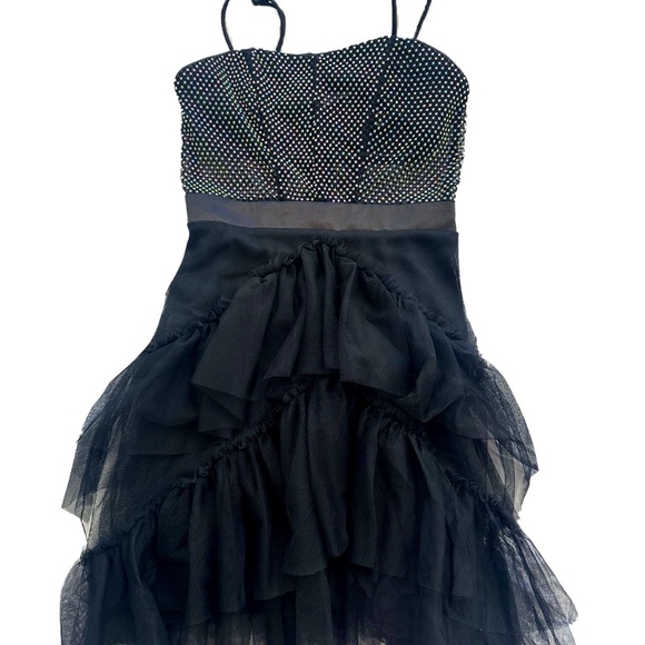 City Studio Dresses & Skirts - Black dress with colorful rinestones